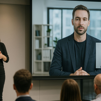 Cómo integrar lengua de señas en eventos híbridos