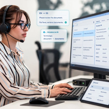 Servicios lingüísticos: personas, datos e inteligencia artificial